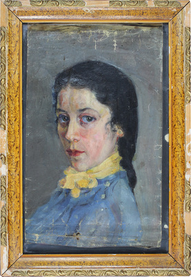 Анисфельд Борис Израилевич. Портрет сестры художника Ольги Израилевны Бать